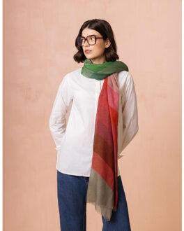 Oilily Ankie zigzag sjaal Veelkleurig - One size