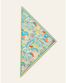 Oilily Atriangle paisley sjaal Veelkleurig - One size