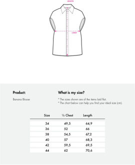 Oilily Banana blouse Veelkleurig - 38
