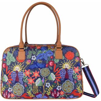 Oilily Carine Carry All patriot blue handtas dames Multicolor - H 27 x B 42 x D 16 cm