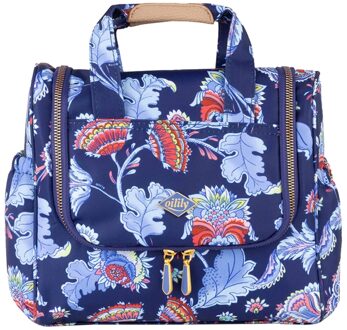 Oilily Cathy Travel Kit With Hook blue Blauw - H 21 x B 24 x D 12
