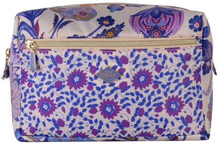 Oilily Chandrika Cosmetic Bag shifting sand make-up Multicolor - H 20 x B 30 x D 13 cm