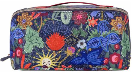 Oilily Cisse Cosmetic Bag patriot blue toilettas Multicolor - H 12 x B 23 x D 11 cm