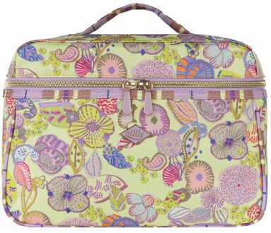 Oilily Cocos Beauty Case sunny lime Multicolor - H 21 x B 28 x D 13 cm