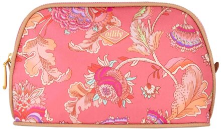 Oilily Colette Cosmetic Bag pink Roze - H 13 x B 21 x D 7
