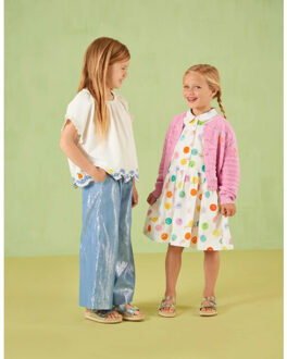Oilily Dots jurk - maat 128 Veelkleurig