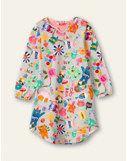 Oilily Dutje jersey nachthemd Veelkleurig - 92