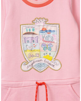 Oilily Haard sweatjurk bio-katoen - maat 92 Veelkleurig