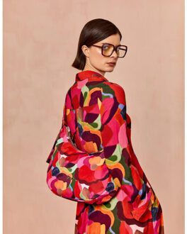 Oilily Hamel hobo tas - maat One size Veelkleurig