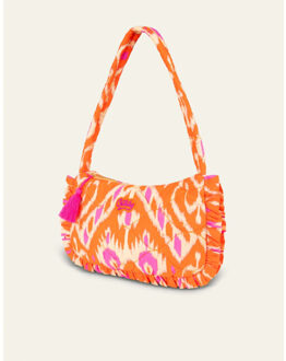 Oilily Heavens city hobo bag with ruffles Veelkleurig - One size