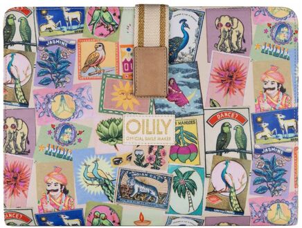 Oilily Libby Laptop Sleeve almond oil Multicolor - H 25 x B 33,5 x D 3 cm