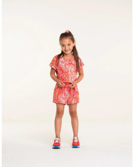 Oilily Paisley jersey onesie Veelkleurig - 116