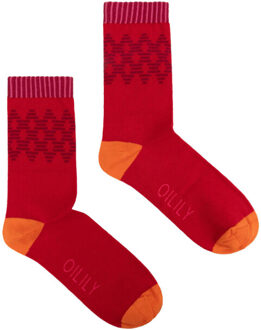 Oilily Panty's/sokken f25wti9111 Rood - 39-41
