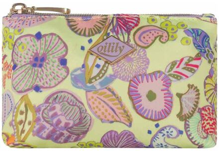 Oilily Pushpa Pouch sunny lime Multicolor - H 10 x B 14 x D 6 cm