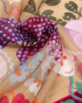 Oilily Shawl f25wac9030 adorable Beige - One size