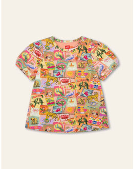 Oilily Tease t-shirt - maat 110 Veelkleurig