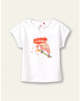 Oilily Tessa t-shirt - maat 98 Veelkleurig