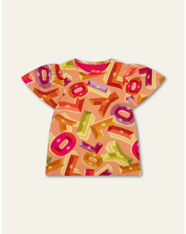 Oilily Thrive t-shirt - maat 110 Veelkleurig