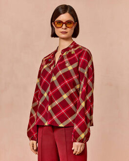 Oilily Top lange mouw f25wbl5140 billie Bordeaux - 36