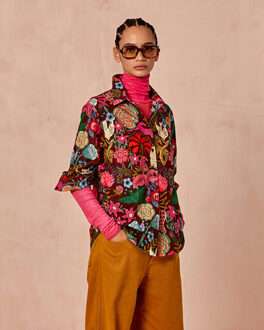 Oilily Top lange mouw f25wje4050 tates Roze - S