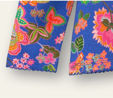 Oilily Tuin t-shirt - maat 140 Veelkleurig