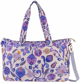 Oilily Wynda Overnighter shifting sand schoudertas dames Multicolor - H 31 x B 46 x D 18 cm