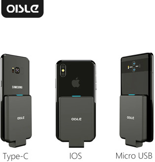 OISLE mini portable external battery charger battery case Power Bank for iPhone X 11 7 8 6s xs 12/Samsung S9/Huawei P30/xiaomi 9