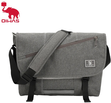 OIWAS 15 Inch Laptop Men Messenger Bags Fashion Business Travel Shoulder Bag Men's Canvas Briefcase Male Crossbody Bag Handbag