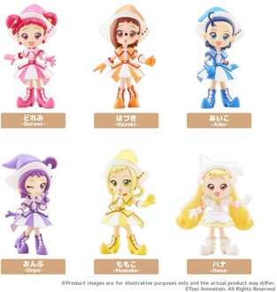 Ojamajo Doremi Dokkan! PalVerse PVC Figures 9 cm Blind Box Assortment (6)