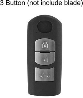 OkeyTech voor Mazda 3 5 6 CX5 CX7 CX-5 Atenza Clip Smart Auto Autosleutel Card Cover Shell Vervanging Fob met Nood Sleutelblad type 2