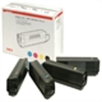 OKI Rainbow Kit (C+M+Y+Bk) voor de C7100 / C7300 / C7500