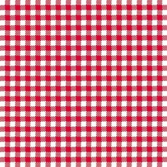 Oktoberfest Feestservetten geruit rood/wit 3-laags 20 stuks Multi