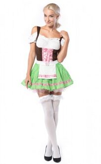 Oktoberfest sweetheart jurkje / dirndl voor dames S