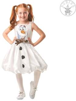 Olaf Frozen 2 kostuum voor meisjes - 110/116 (5-6 jaar) - Kinderkostuums