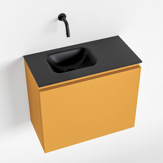 OLAN 60cm toiletmeubel ocher. LEX wastafel urban links geen kraangat