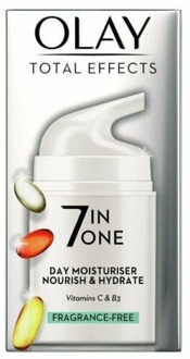 Olay Dagcrème Olay Total Effects Fragance Free Moisturiser Cream 50 ml