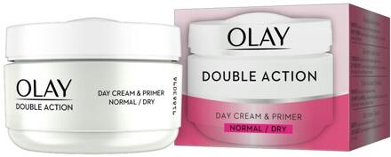 Olay Double Action Hydraterende Dagcrème En Primer 50 ml