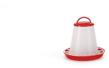 Olba Plastic Voersilo - 3 kg - Rood