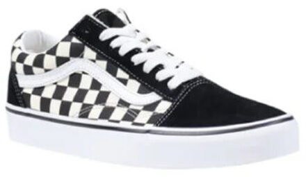 Old Skool Black / White Checker Board