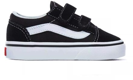 Old Skool V Sneakers Kinderen - Black/True White