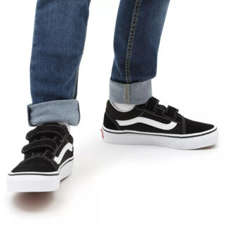 Old Skool V Sneakers Kinderen - Black/True White
