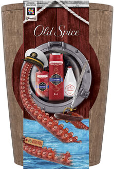 Old Spice Captain Barril Estuche 3 pz - One Size