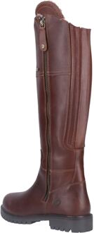 Oldachre Lederen Dames Bruine Laarsjes - EU 37 / UK 4