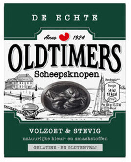 Oldtimers Oldtimers - Scheepsknopen 185 Gram 6 Stuks