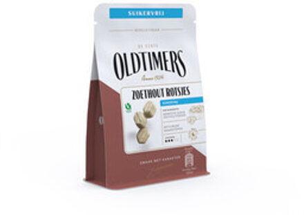 Oldtimers Oldtimers - Zoethout Rotsjes Suikervrij 100 Gram 12 Stuks