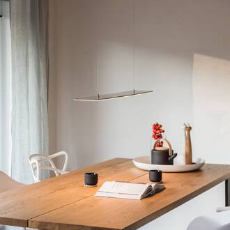 OLED hanglamp OMLED One s5L - zwart gesatineerd wit