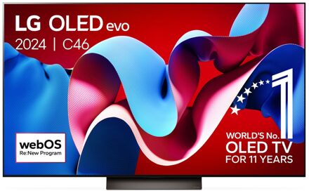 OLED65C46LA (2024) - 65 inch - OLED TV Zwart