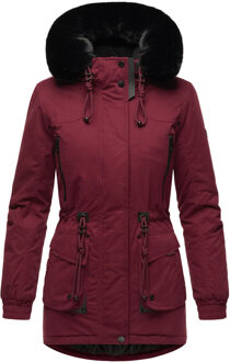 Olessa dames winterjas – warm, stijlvol & functioneel - maat Rood