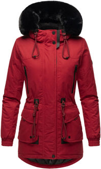 Olessa dames winterjas – warm, stijlvol & functioneel Rood