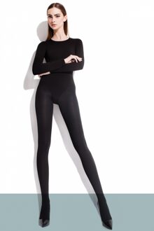 Olga klassieke panty in zwart